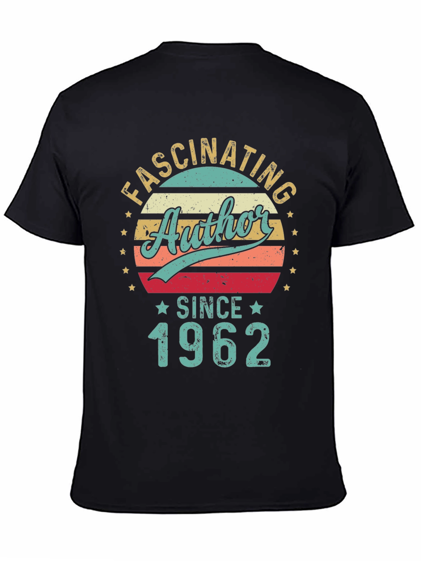 Fascinating Author Since 1962 Retro T-Shirt
