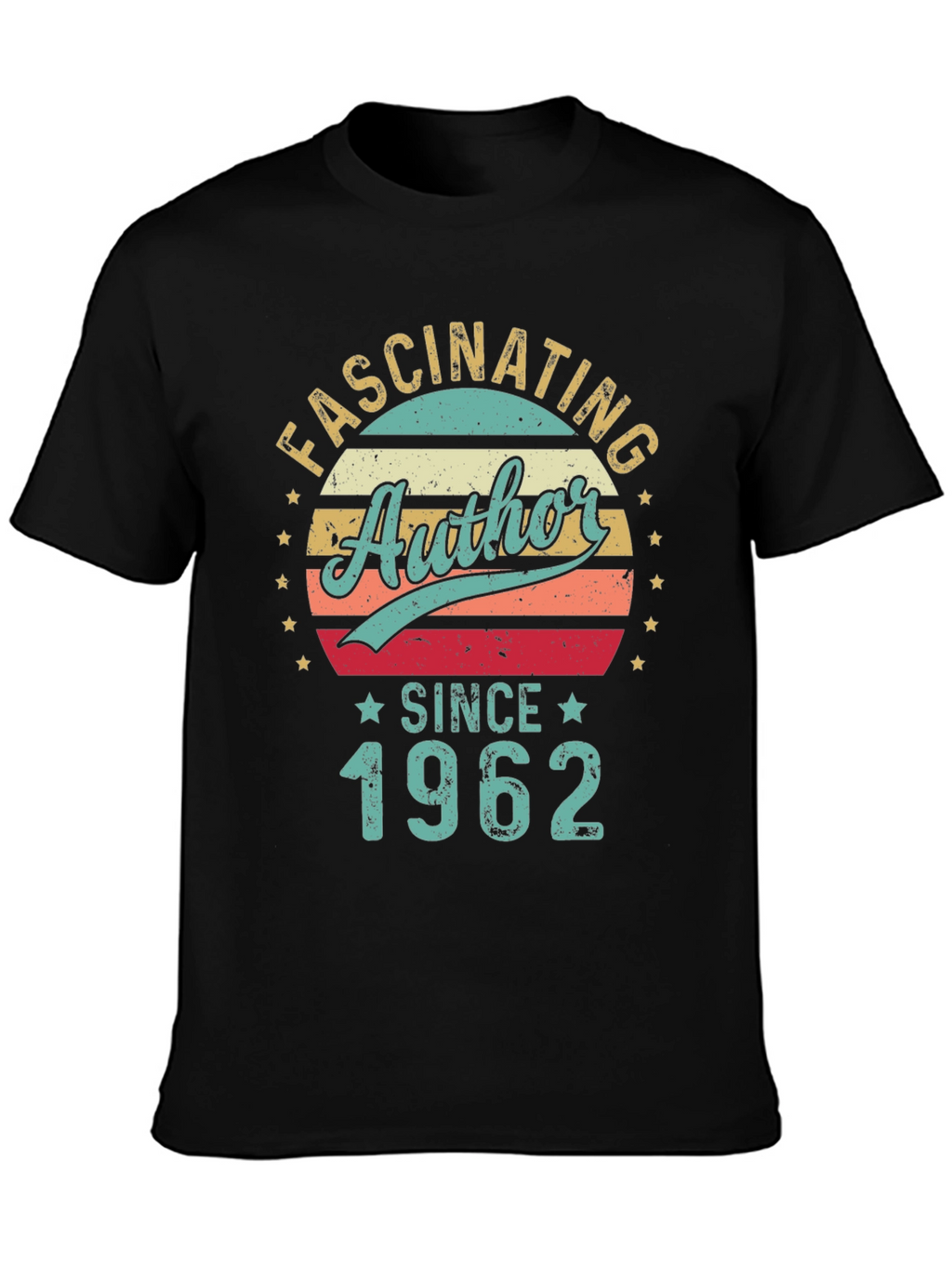 Fascinating Author Since 1962 Retro T-Shirt