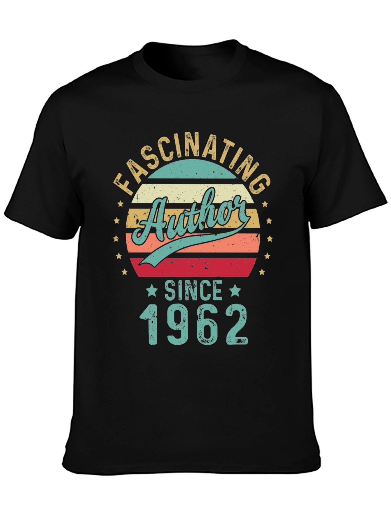 Fascinating Author Since 1962 Retro T-Shirt