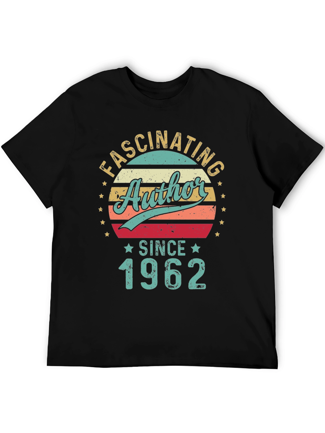 Fascinating Author Since 1962 Retro T-Shirt