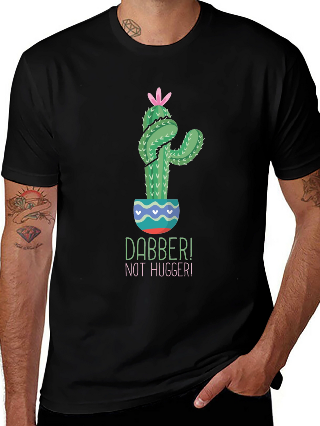 Dabber Cactus Graphic T-Shirt