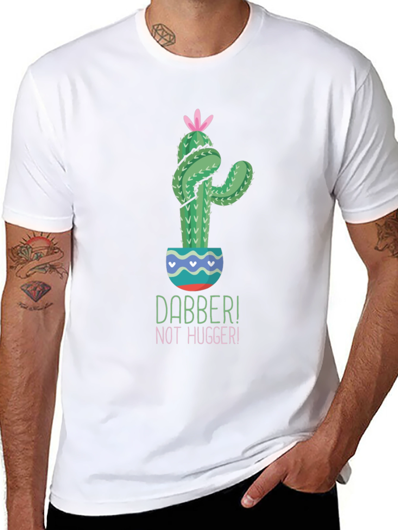 Dabber Cactus Graphic T-Shirt