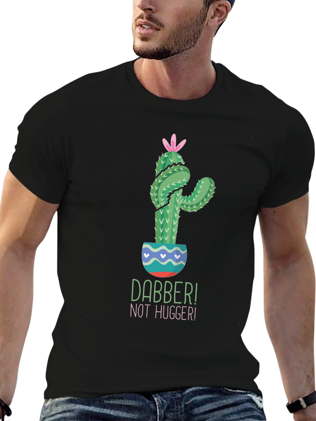 Dabber Cactus Graphic T-Shirt