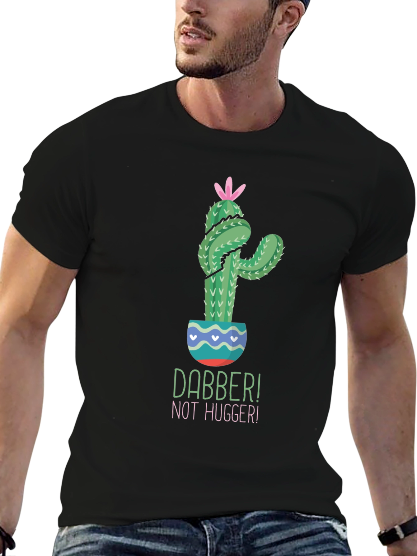 Dabber Cactus Graphic T-Shirt