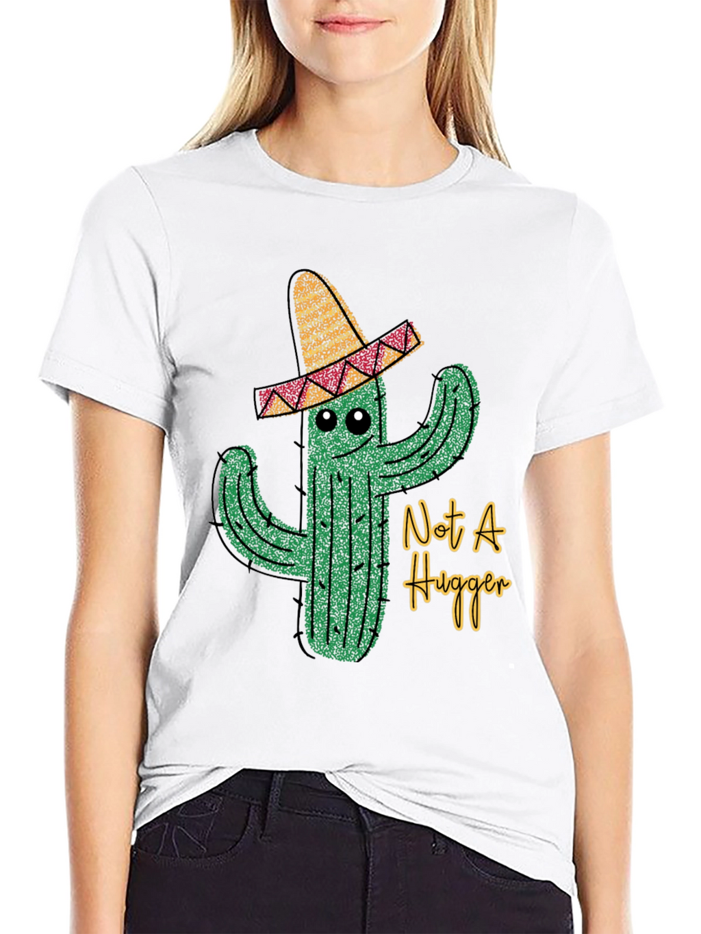 Not A Hugger Cactus T-Shirt