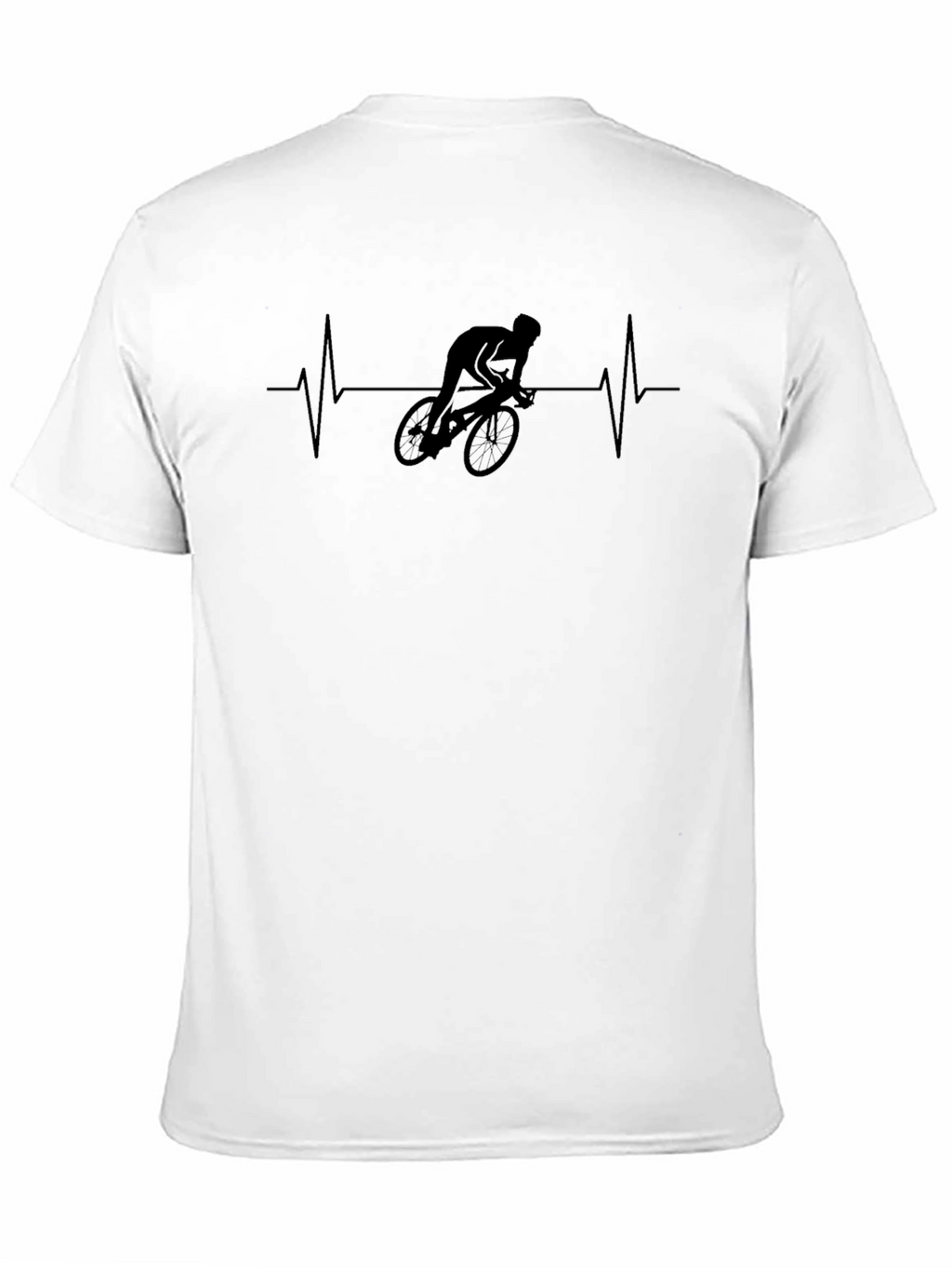 Cyclist Heartbeat Graphic T-Shirt