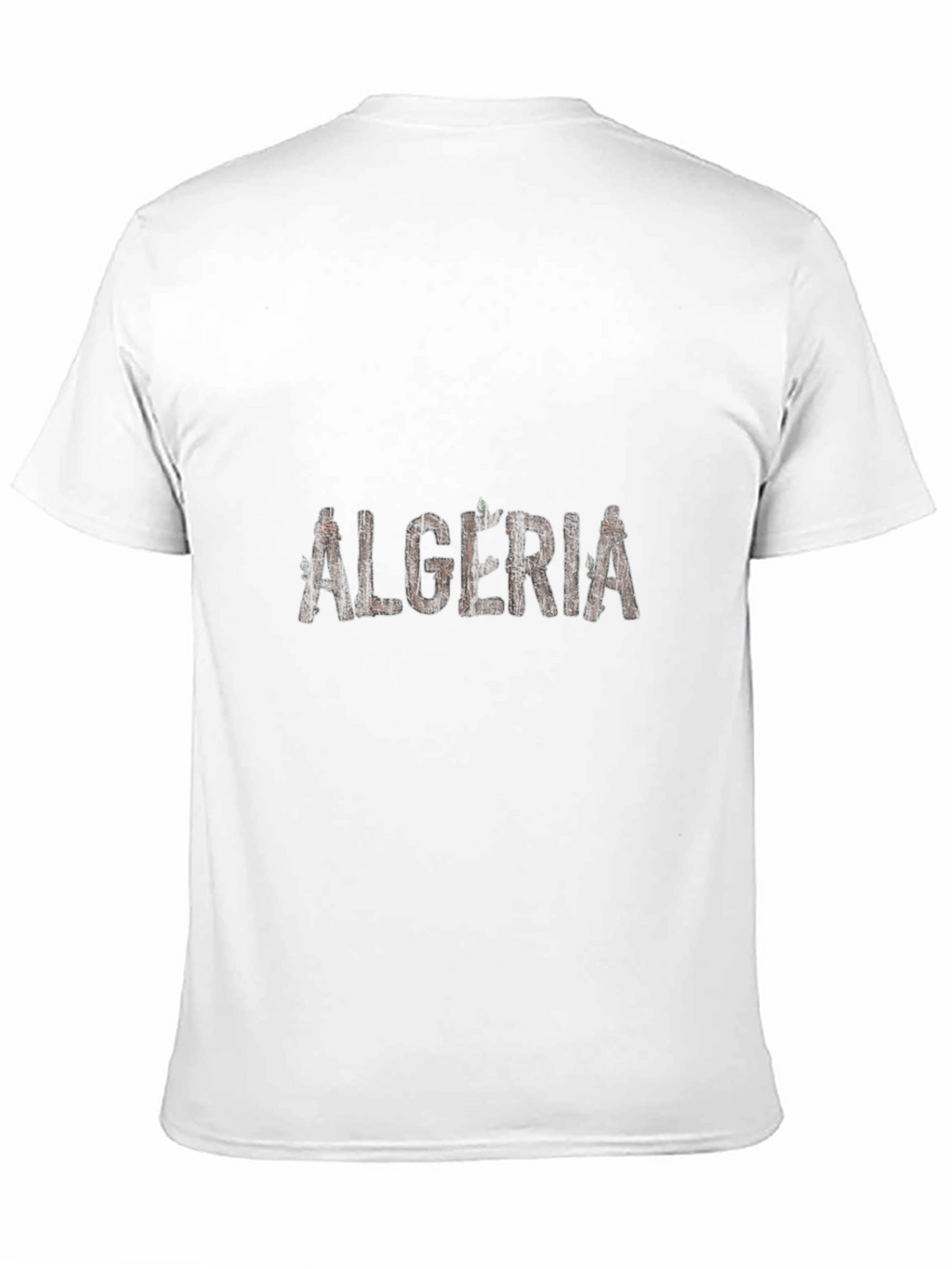 Algeria Graphic Print Black T-Shirt