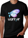 Warrior Semciolon Butterfly Graphic Tee
