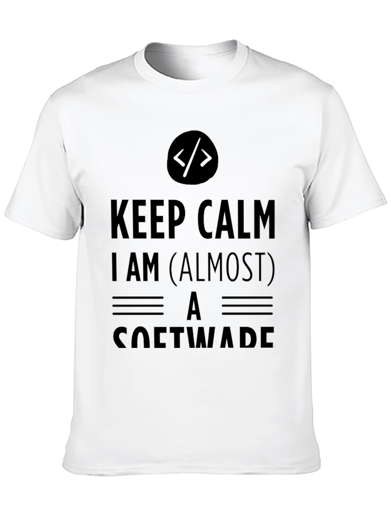 Keep Calm Almost Software Dev T-Shirt