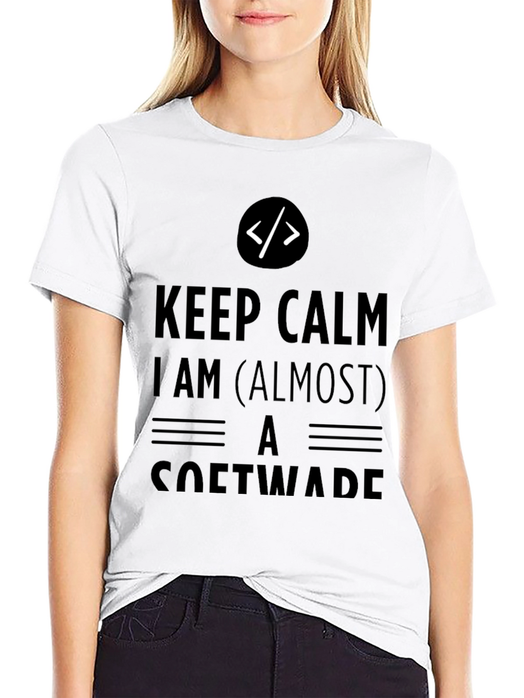 Keep Calm Almost Software Dev T-Shirt