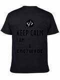 Keep Calm Almost Software Dev T-Shirt