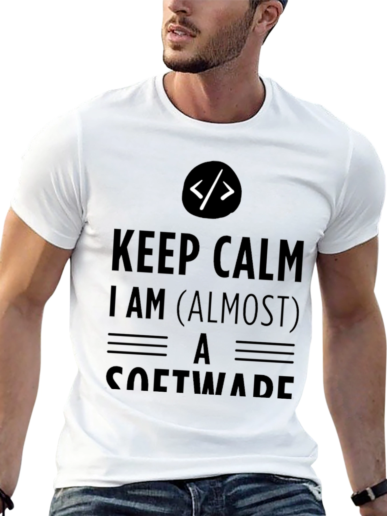 Keep Calm Almost Software Dev T-Shirt