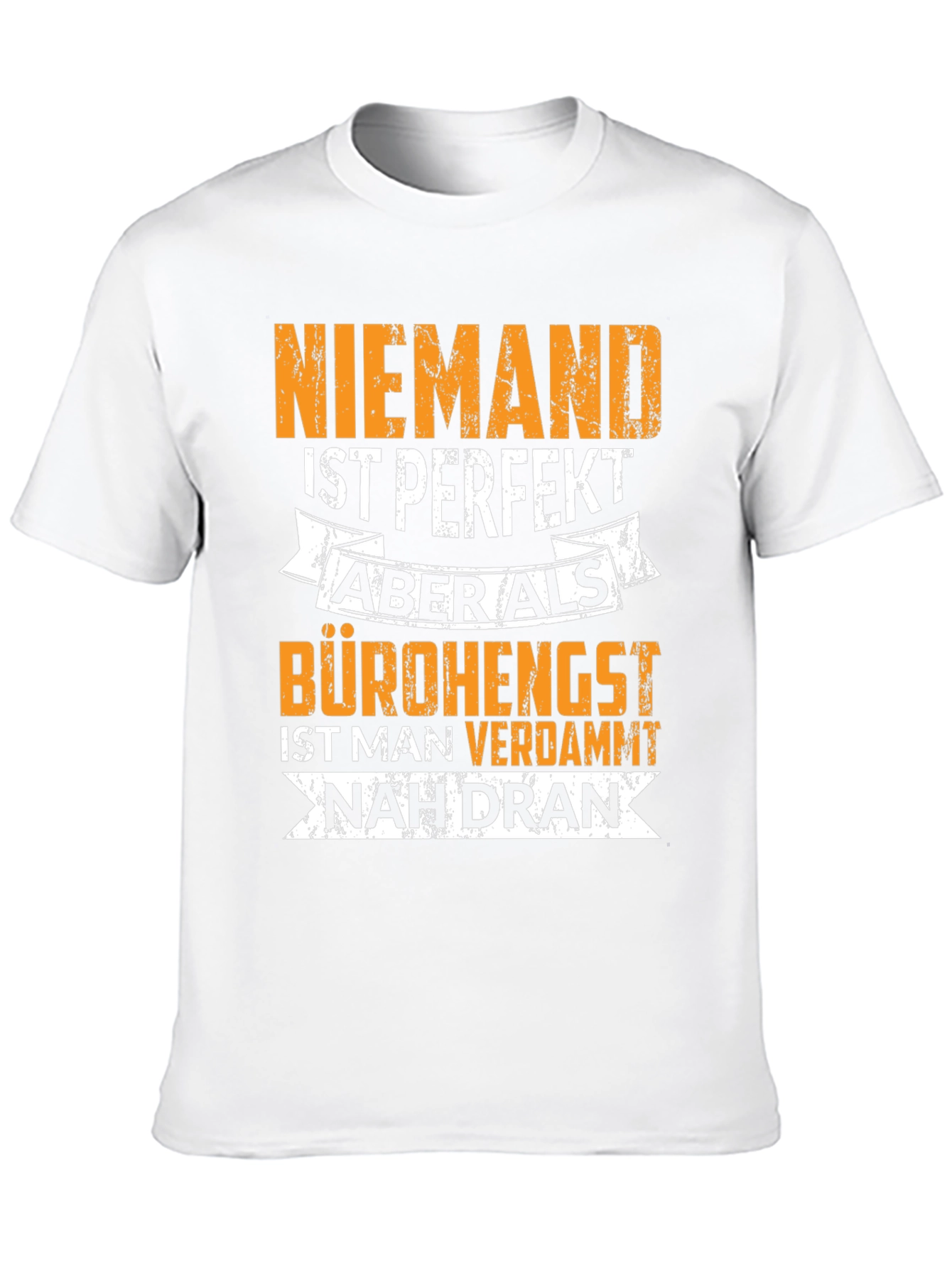 Niemand Ist Perfekt Mens T-Shirt