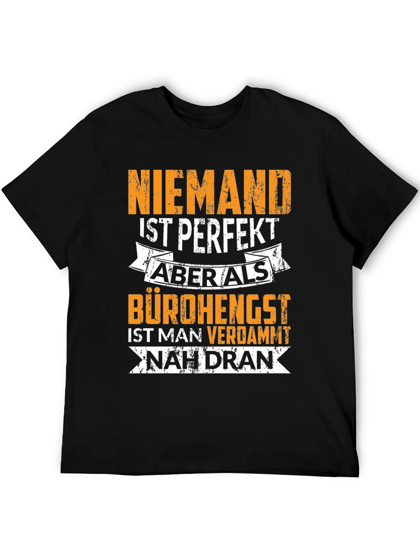 Niemand Ist Perfekt Mens T-Shirt