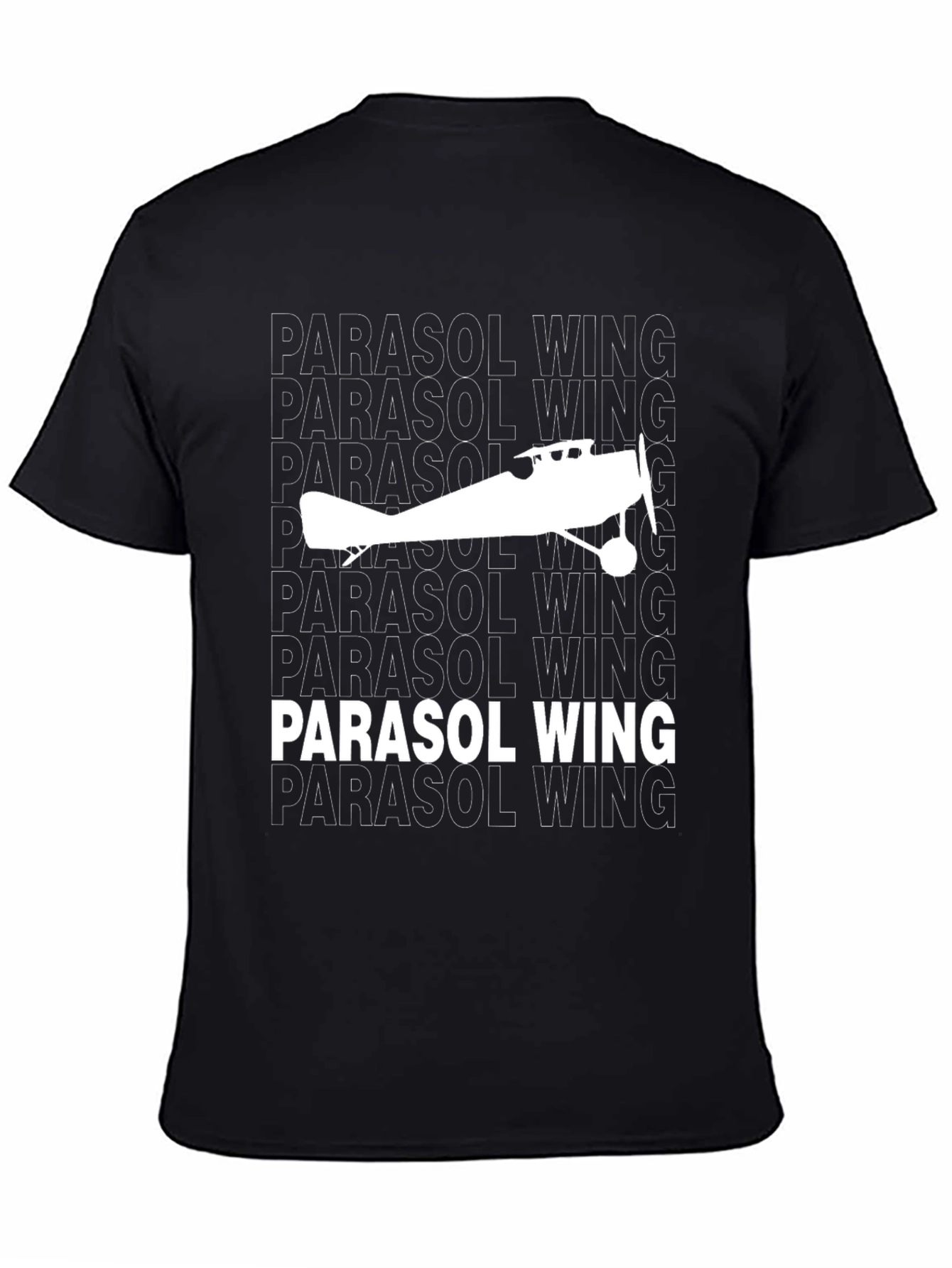Parasol Wing Airplane Graphic Tee