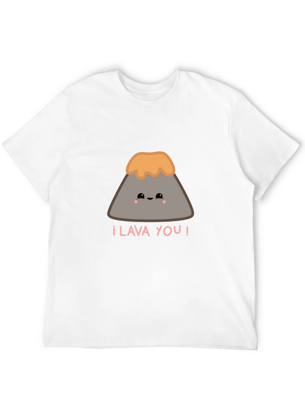 Kawaii Lava You Volcano T-Shirt