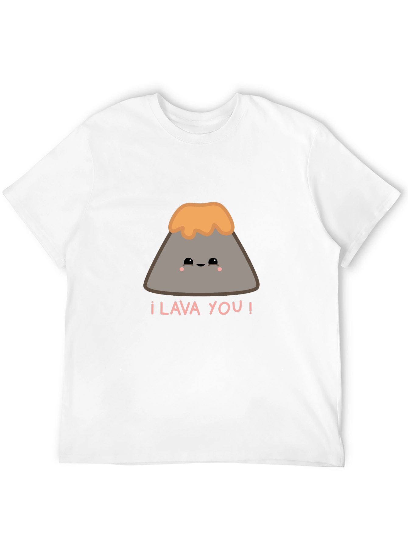 Kawaii Lava You Volcano T-Shirt