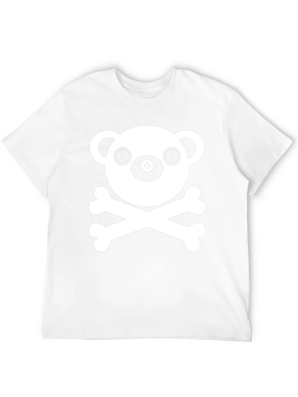 Skull Teddy Bear Graphic Tee