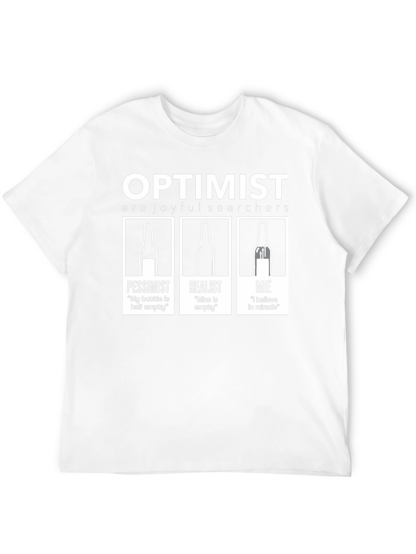 Optimist T-Shirt - Humorous Graphic Tee