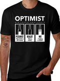 Optimist T-Shirt - Humorous Graphic Tee