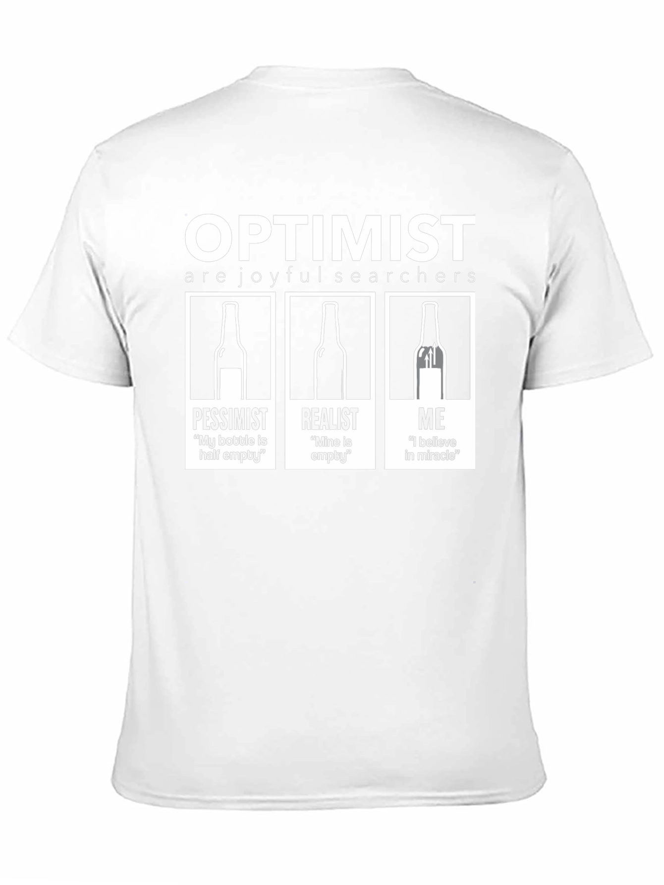 Optimist T-Shirt - Humorous Graphic Tee