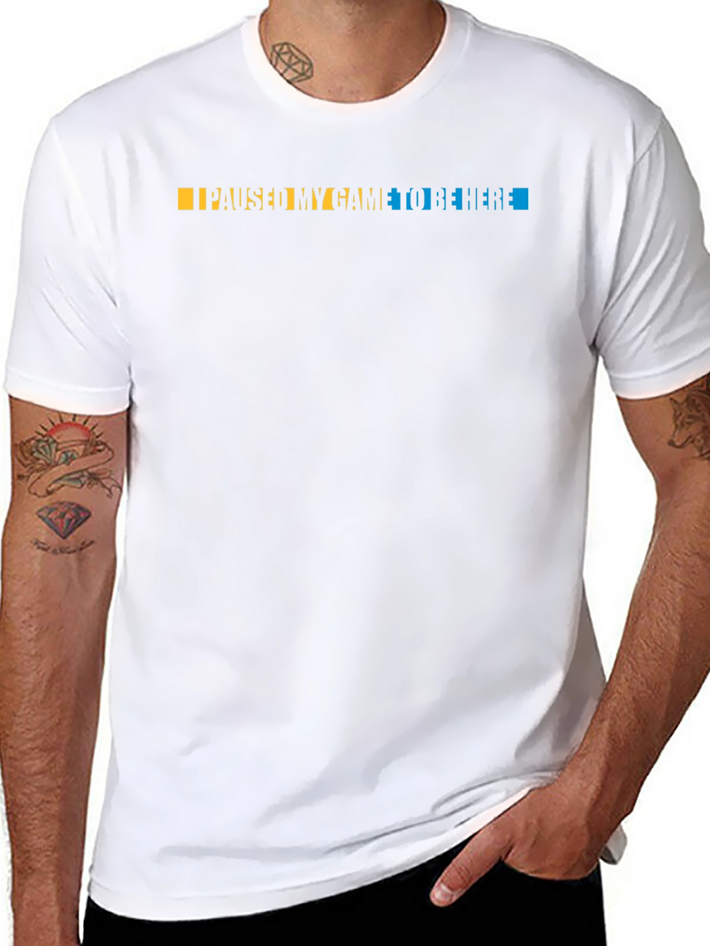 I Paused My Game T-Shirt - Gamer Apparel