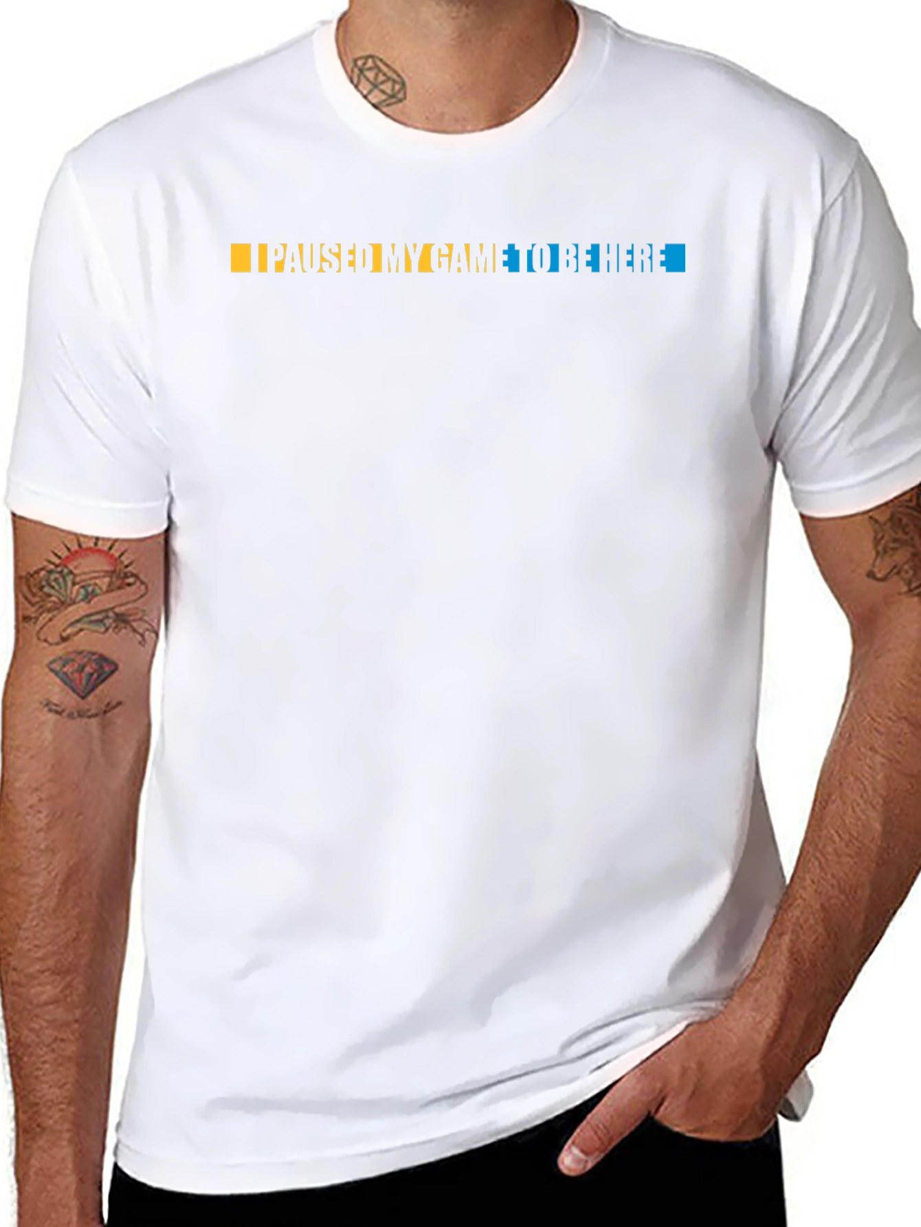 I Paused My Game T-Shirt - Gamer Apparel