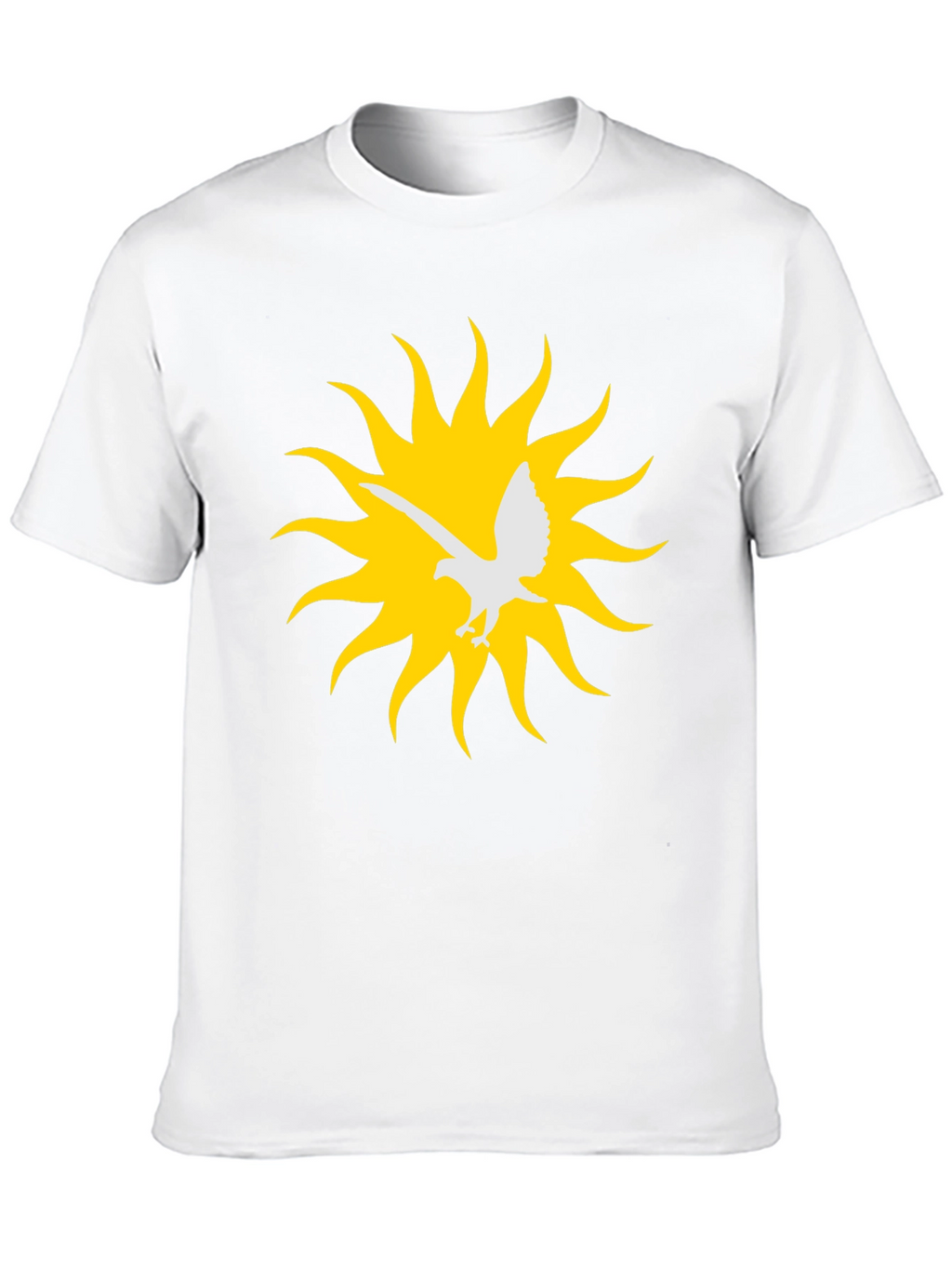 Eagle Sun Graphic Tee - Black