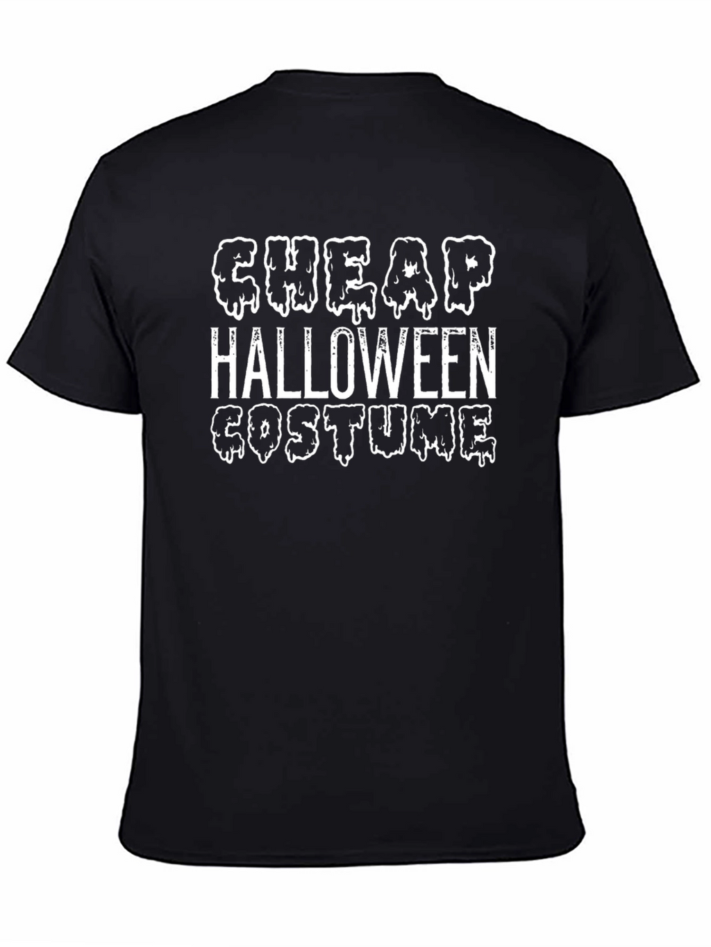 Cheap Halloween Costume T-Shirt - Funny Halloween Tee