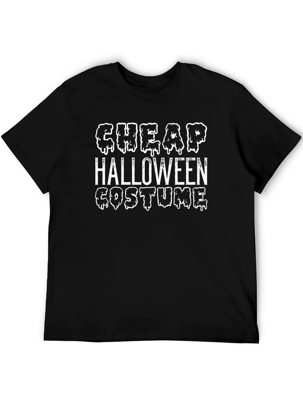 Cheap Halloween Costume T-Shirt - Funny Halloween Tee