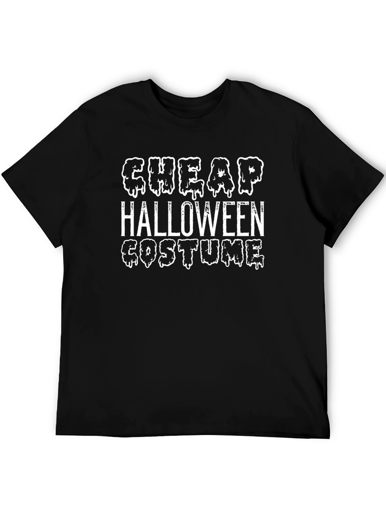 Cheap Halloween Costume T-Shirt - Funny Halloween Tee