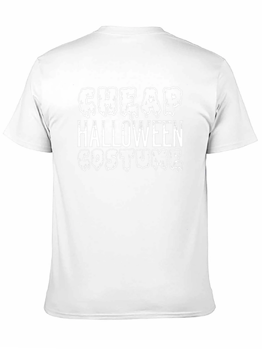 Cheap Halloween Costume T-Shirt - Funny Halloween Tee