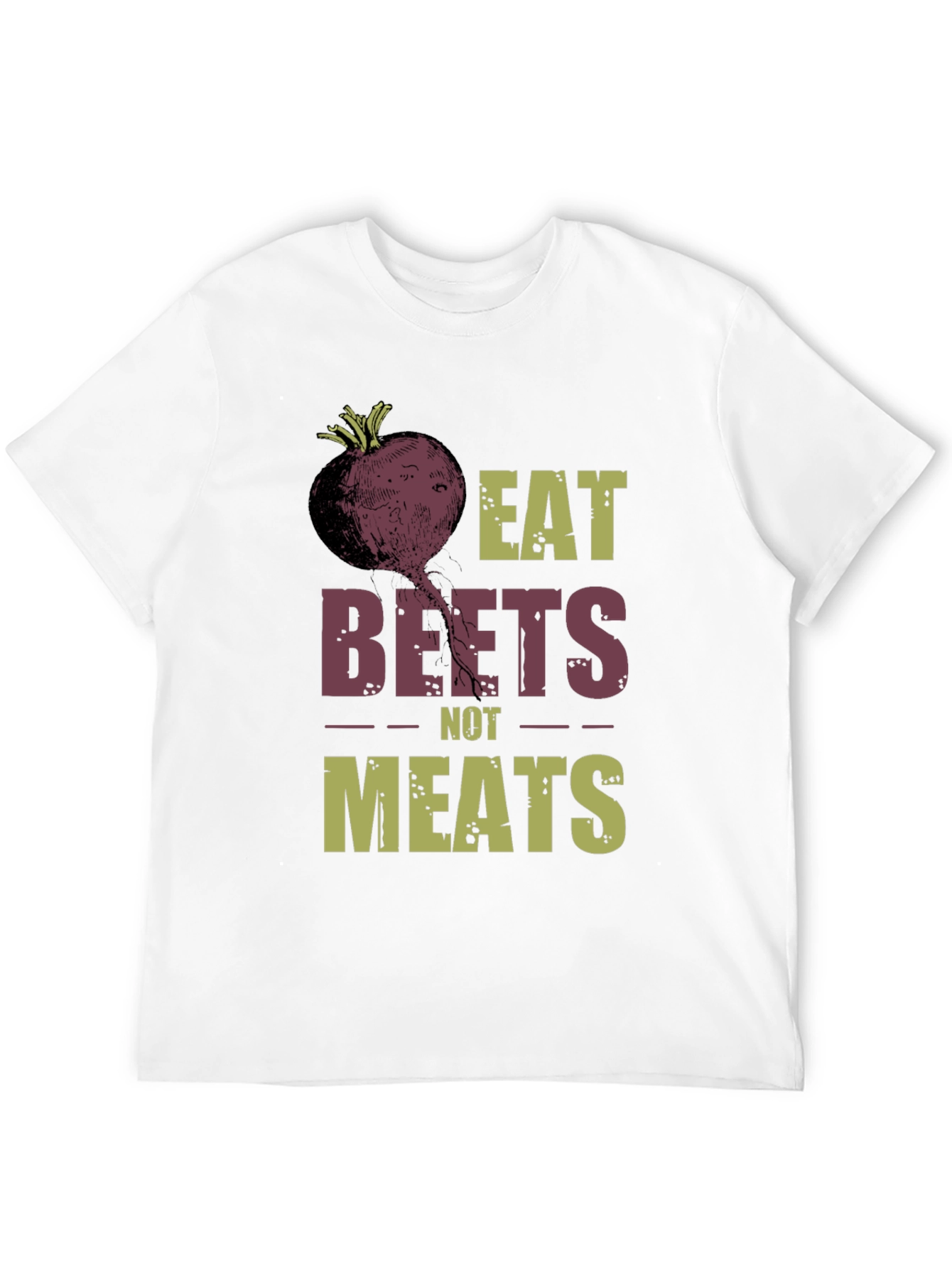 Eat Beets Not Meats T-Shirt - Vegan Lifestyle Tee