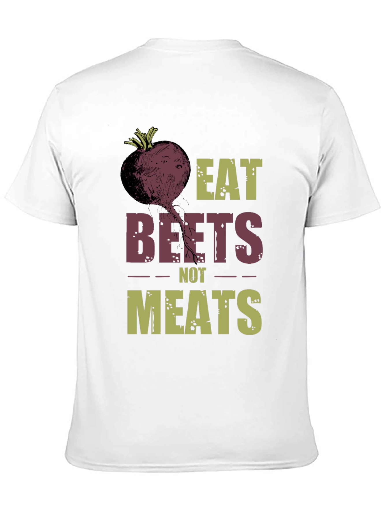 Eat Beets Not Meats T-Shirt - Vegan Lifestyle Tee