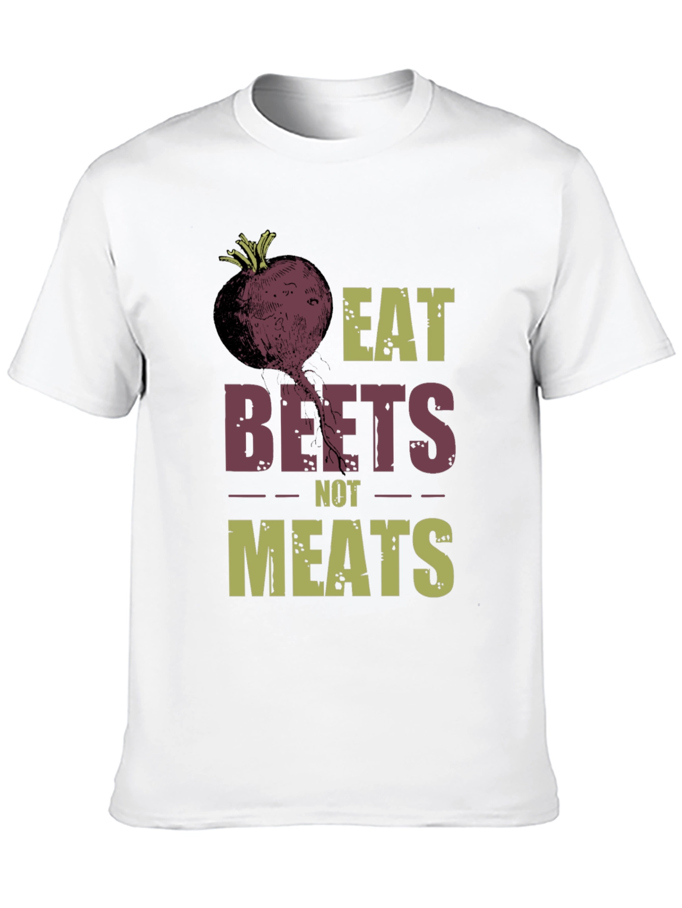Eat Beets Not Meats T-Shirt - Vegan Lifestyle Tee