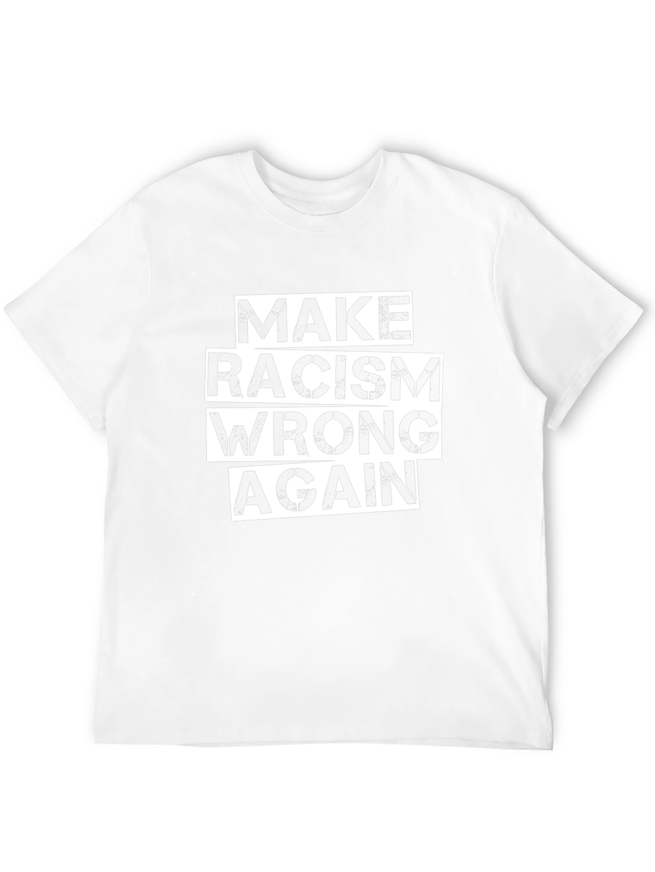 Make Racism Wrong Again Graphic Tee