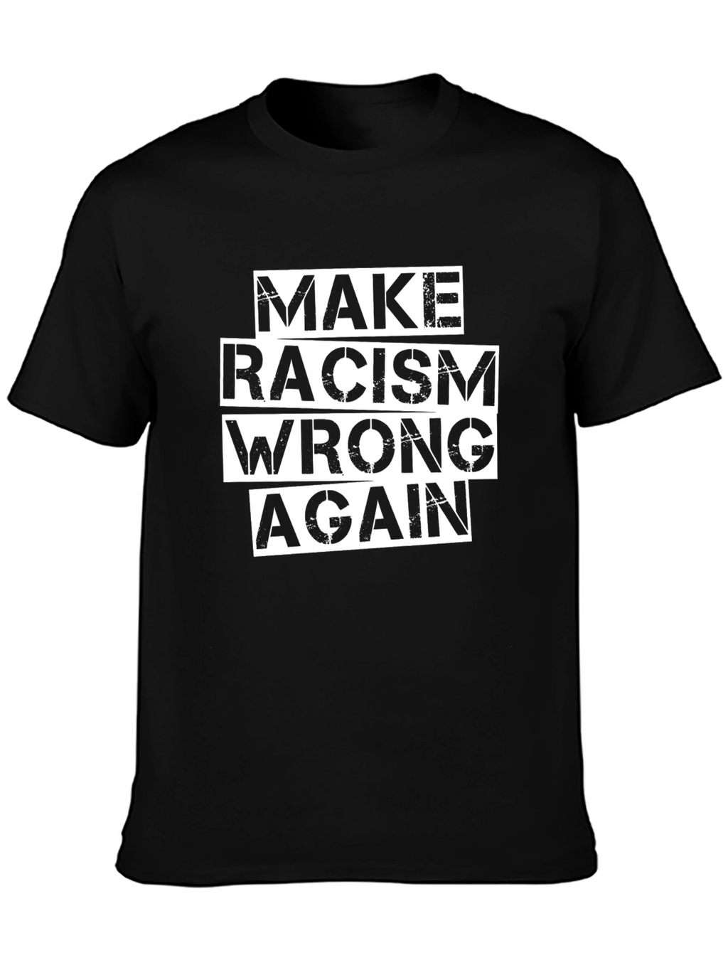 Make Racism Wrong Again Graphic Tee
