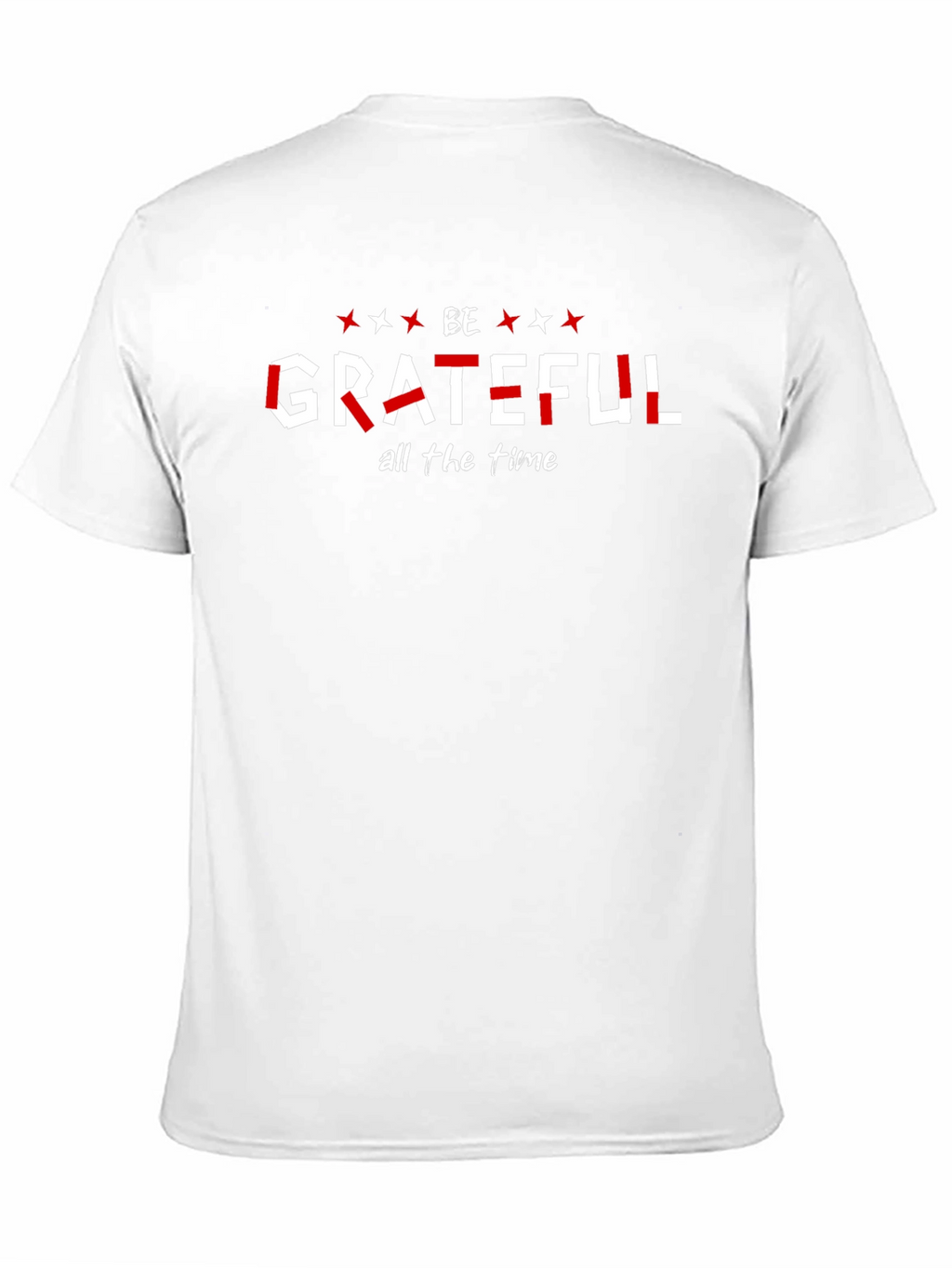 Be Grateful All The Time Black T-Shirt