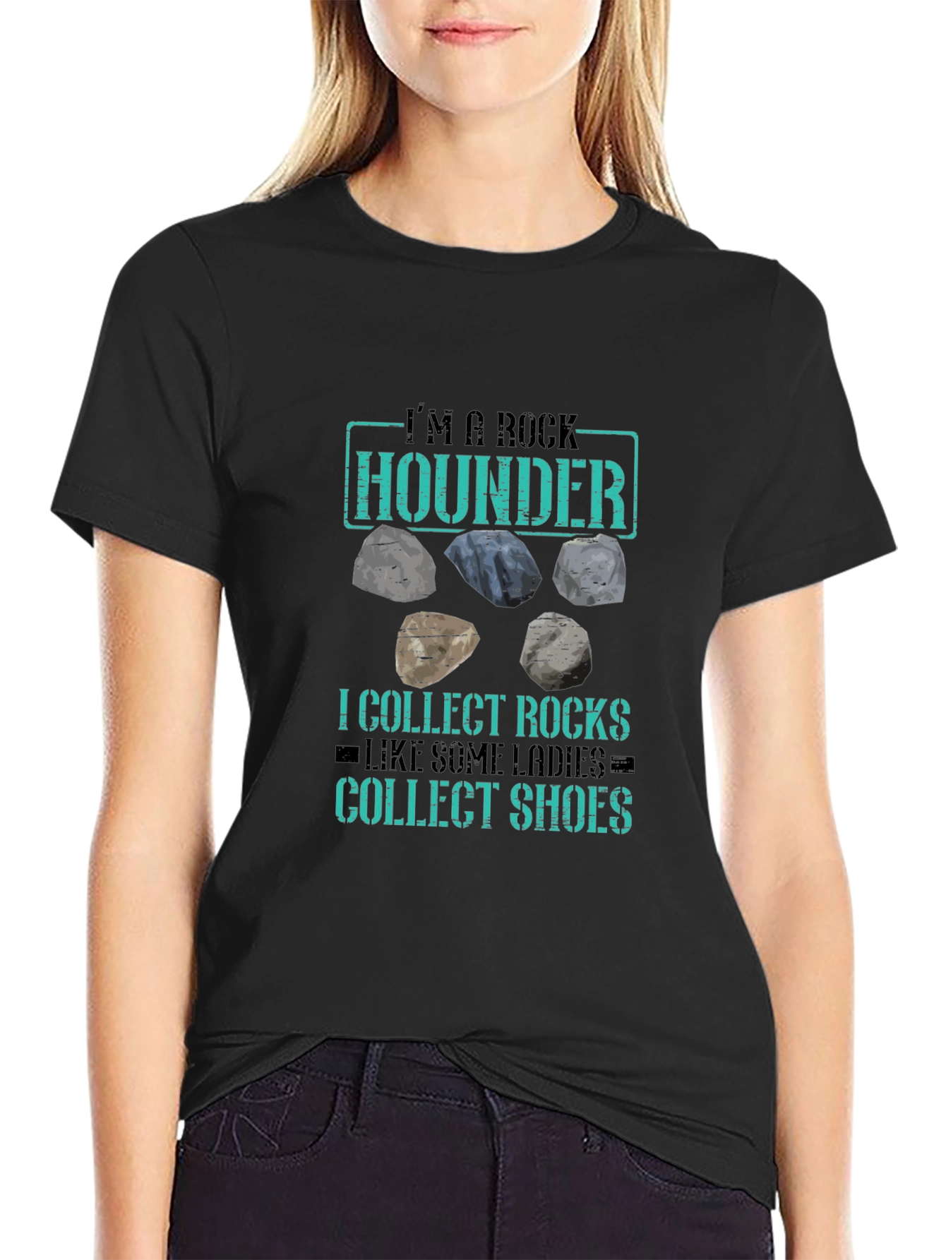 Rock Hounder T-Shirt - Collect Rocks Like Shoes