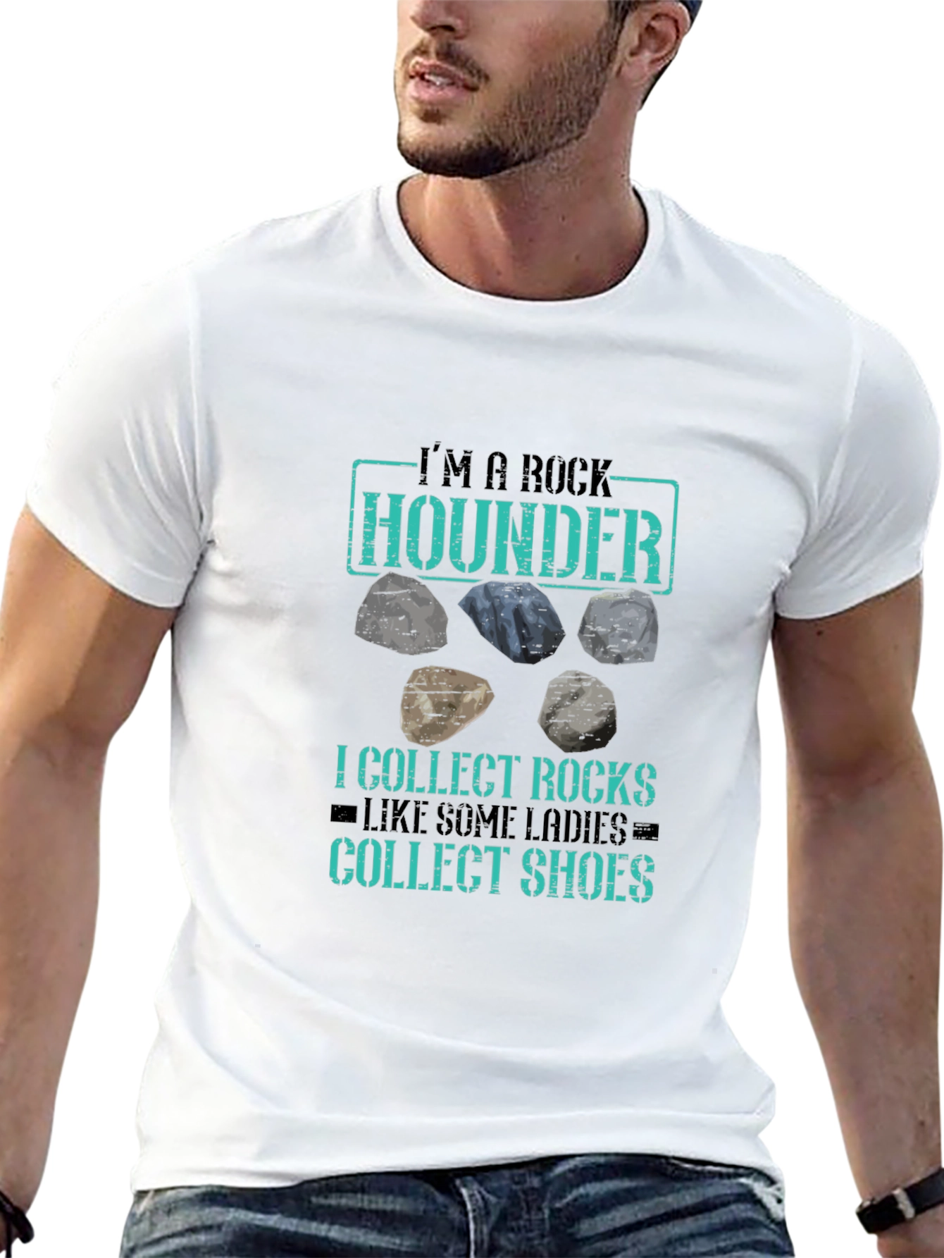 Rock Hounder T-Shirt - Collect Rocks Like Shoes