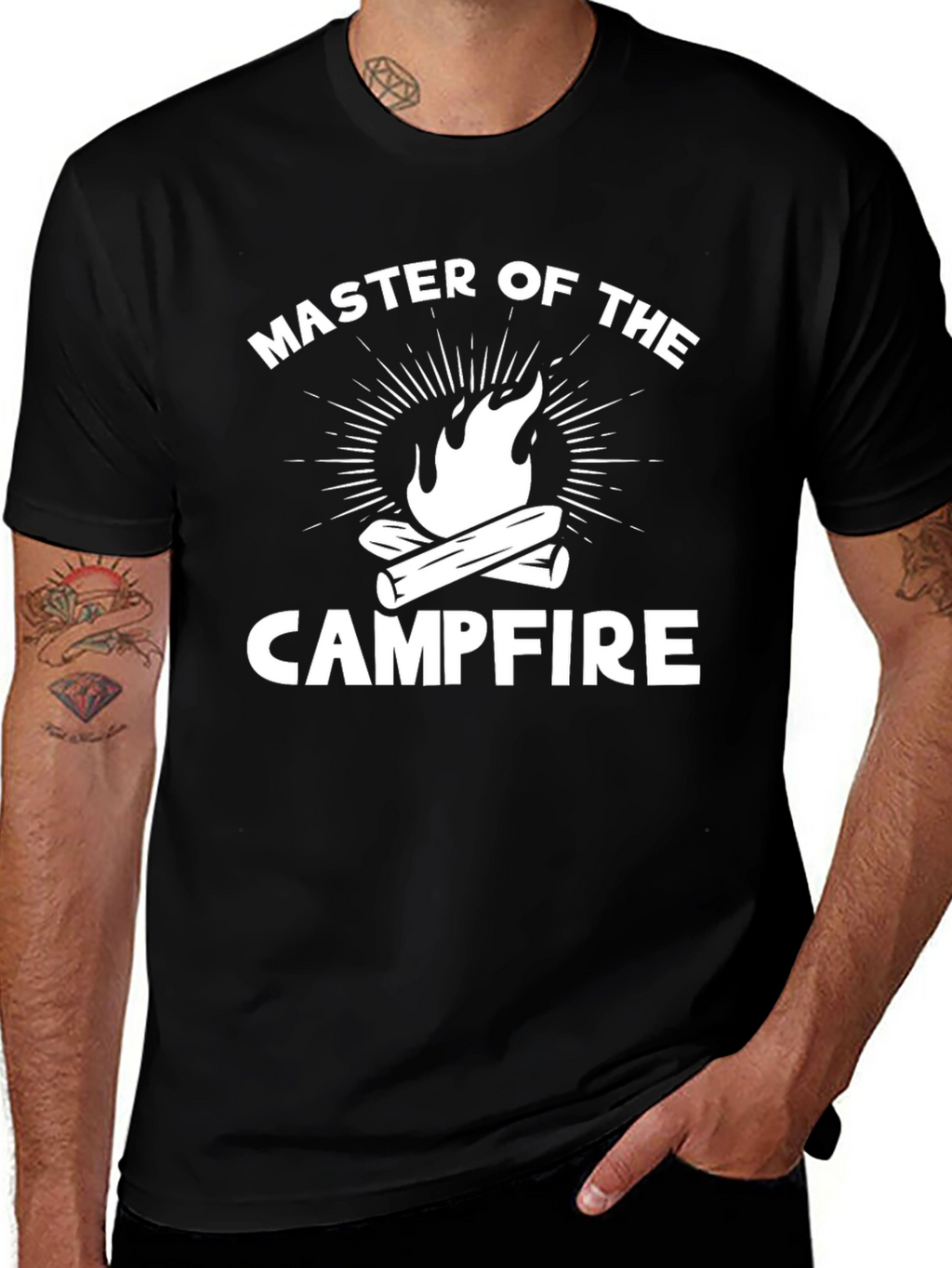 Master of the Campfire T-Shirt - Camping Tee