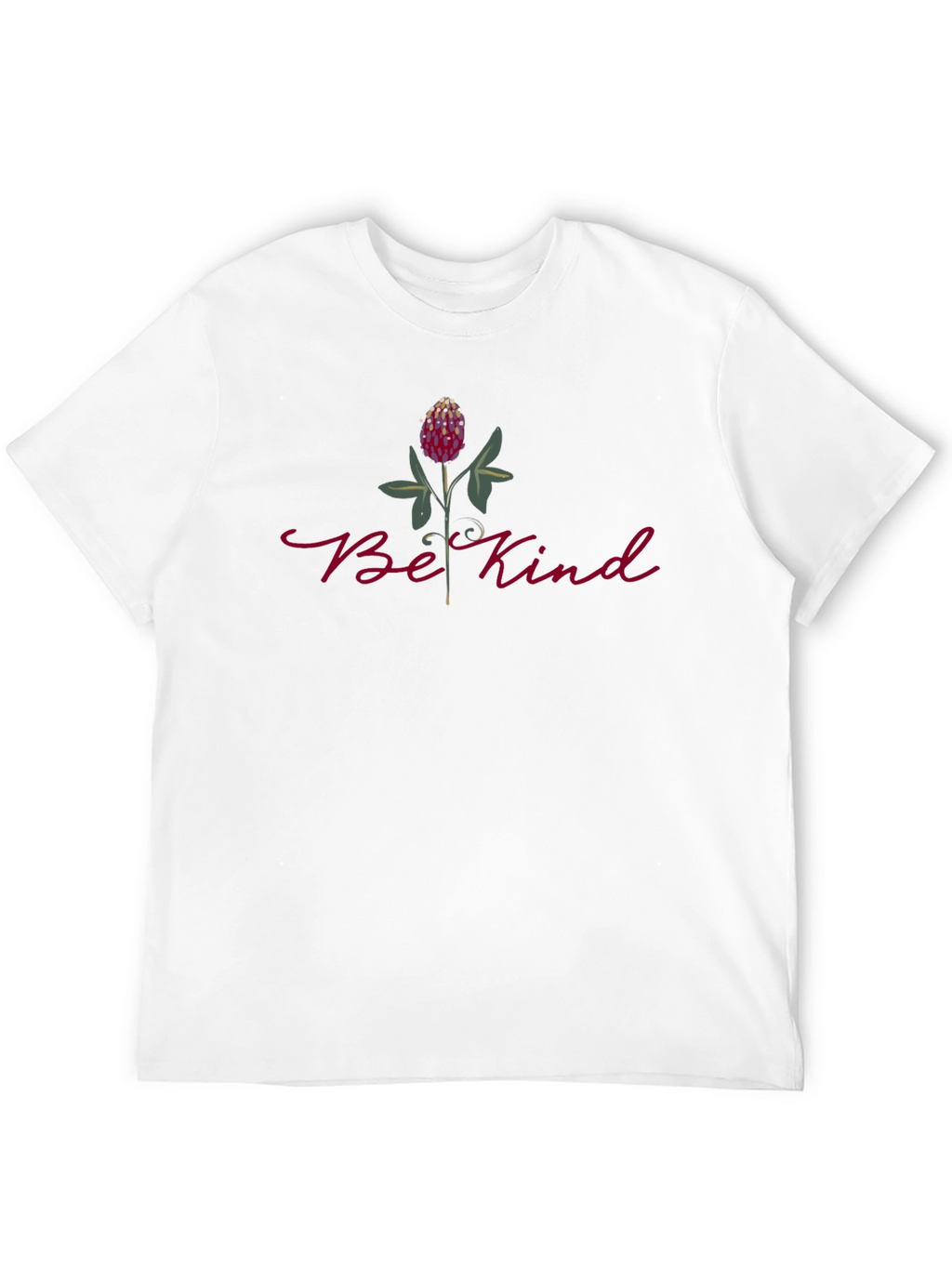 Be Kind Floral Graphic Tee - Black T-Shirt
