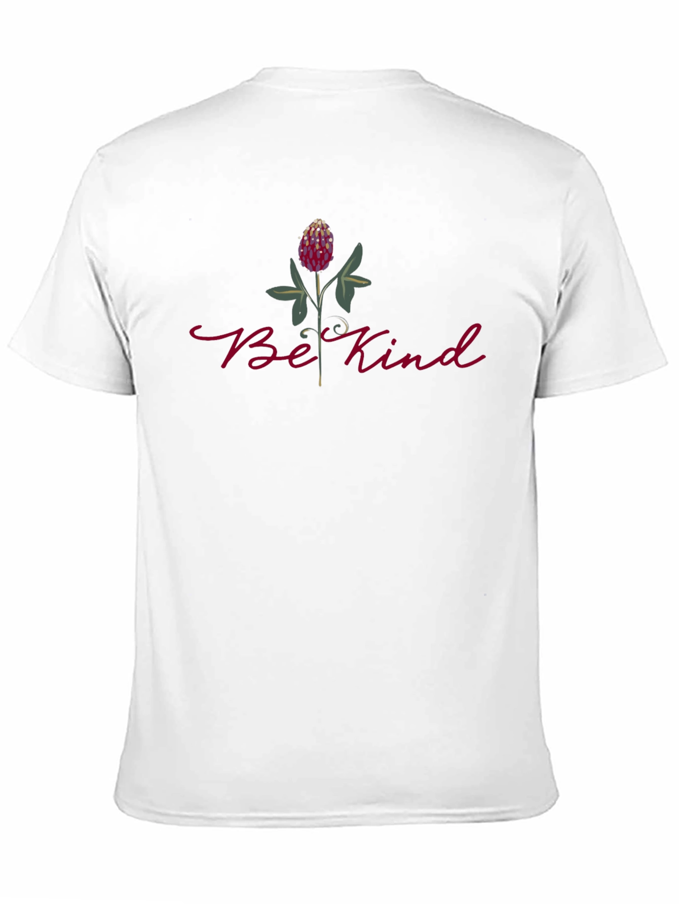 Be Kind Floral Graphic Tee - Black T-Shirt