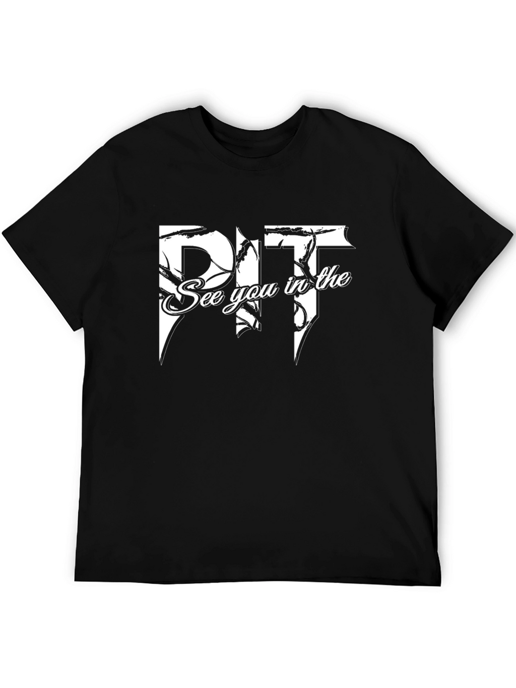 Pit See You in the Pit Graphic Black T-Shirt