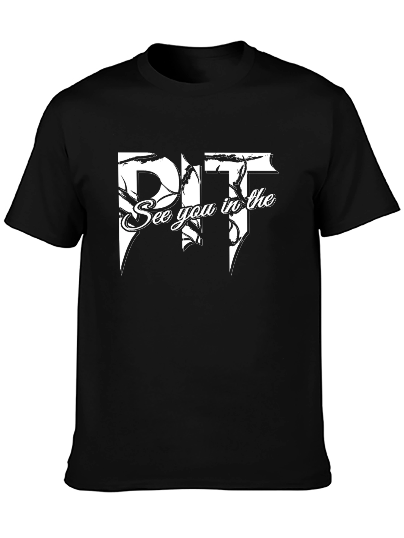 Pit See You in the Pit Graphic Black T-Shirt