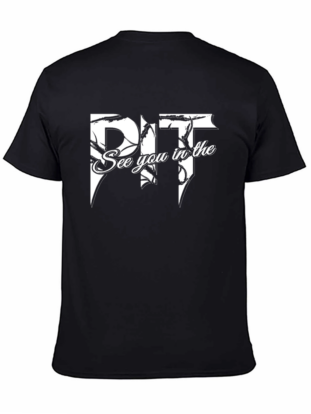 Pit See You in the Pit Graphic Black T-Shirt