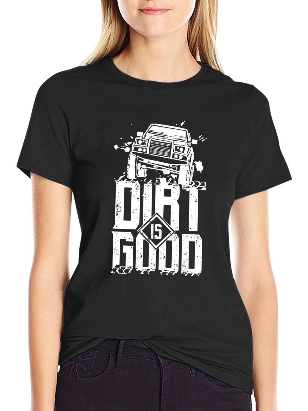 Dirt Is Good Off-Road Truck Graphic Tee