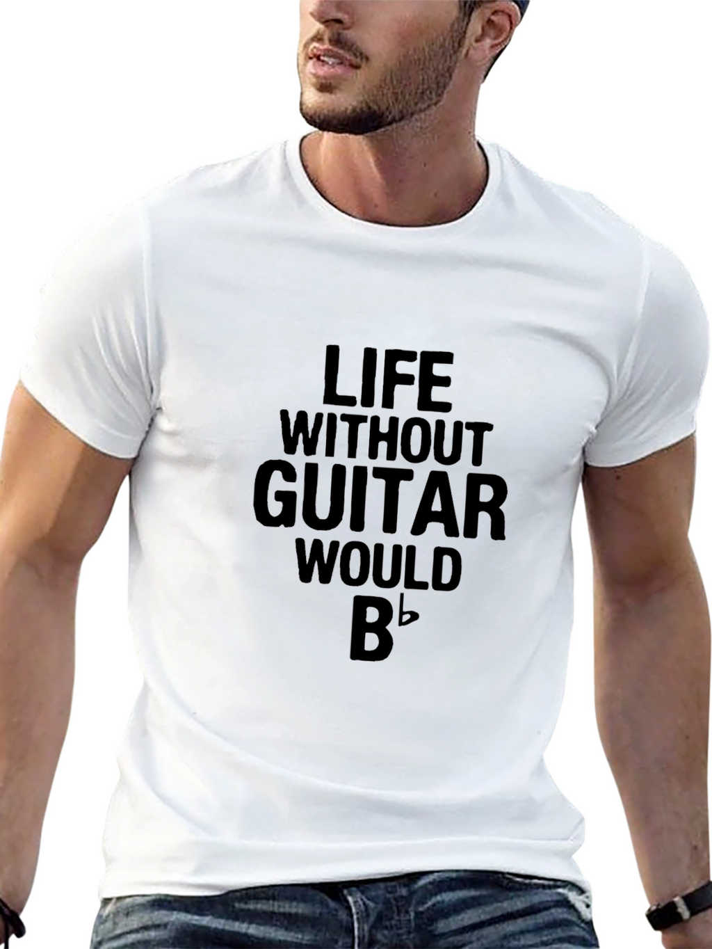 Life Without Guitar B Flat T-Shirt
