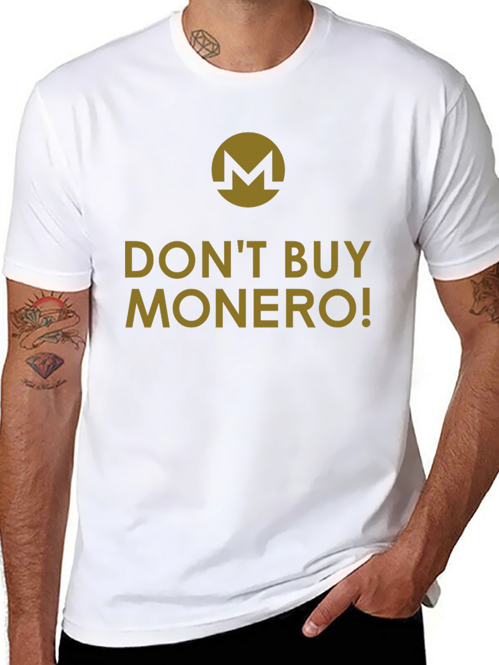 Dont Buy Monero T-Shirt - Crypto Humor Tee