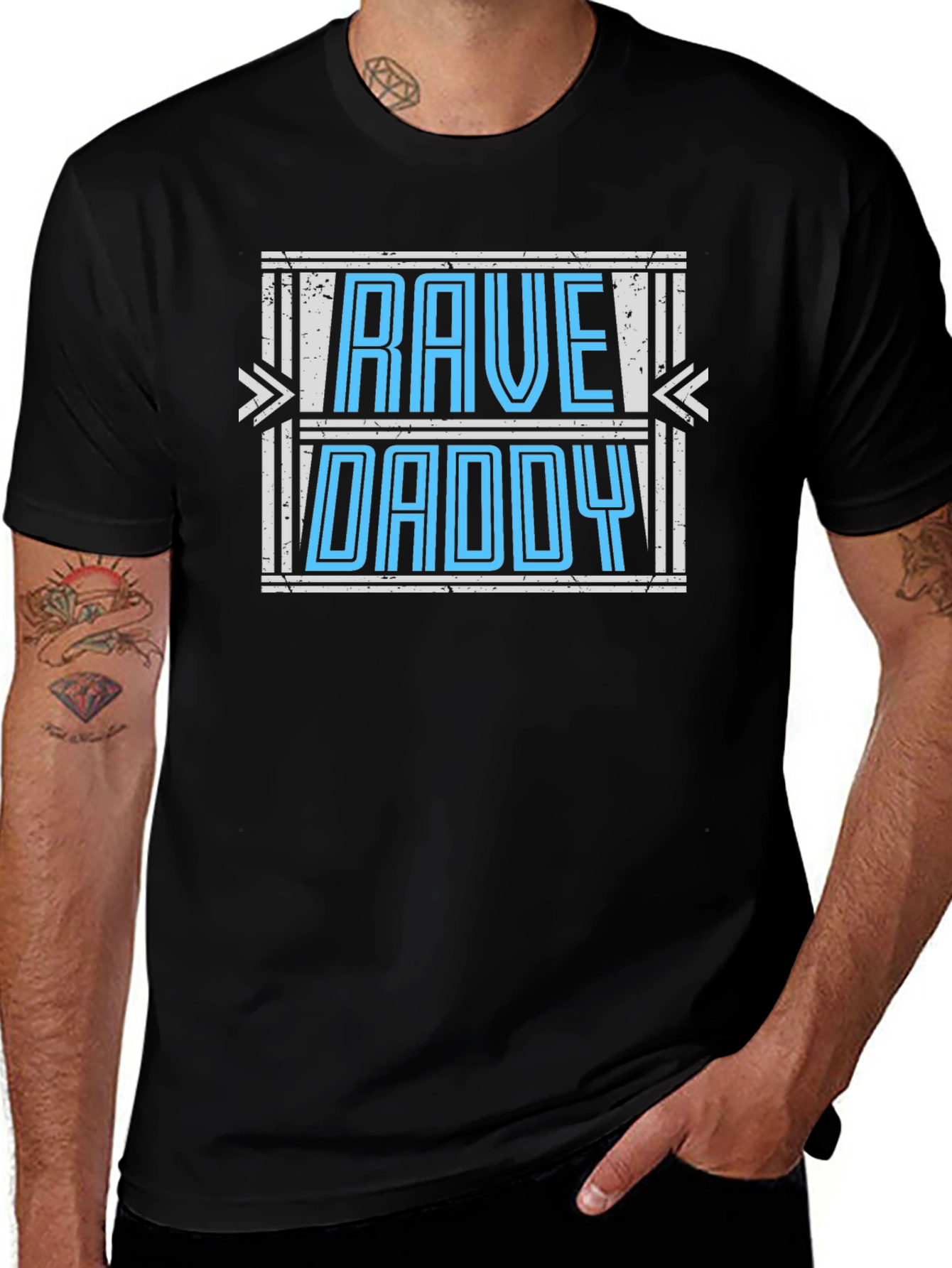Rave Daddy Graphic T-Shirt - Cool & Fun